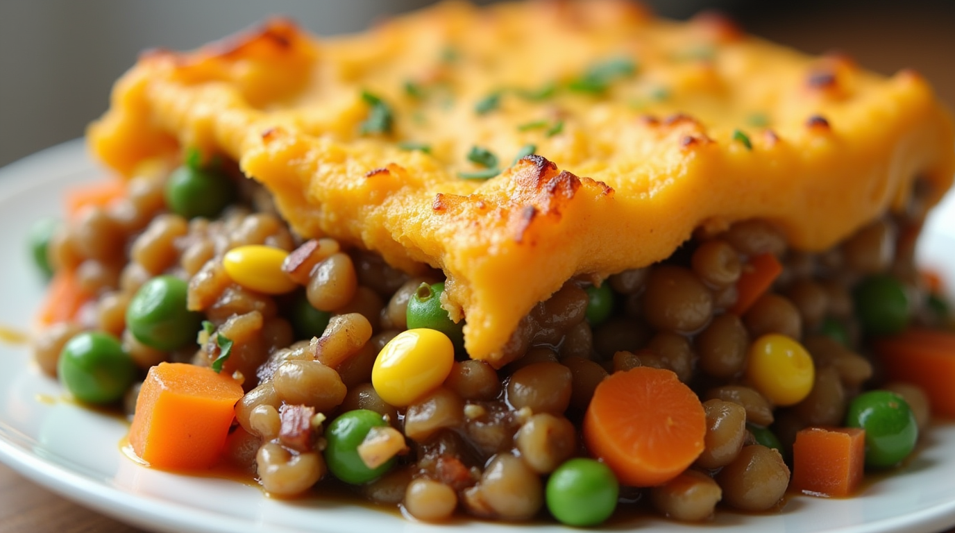 Веганска овчарска пита