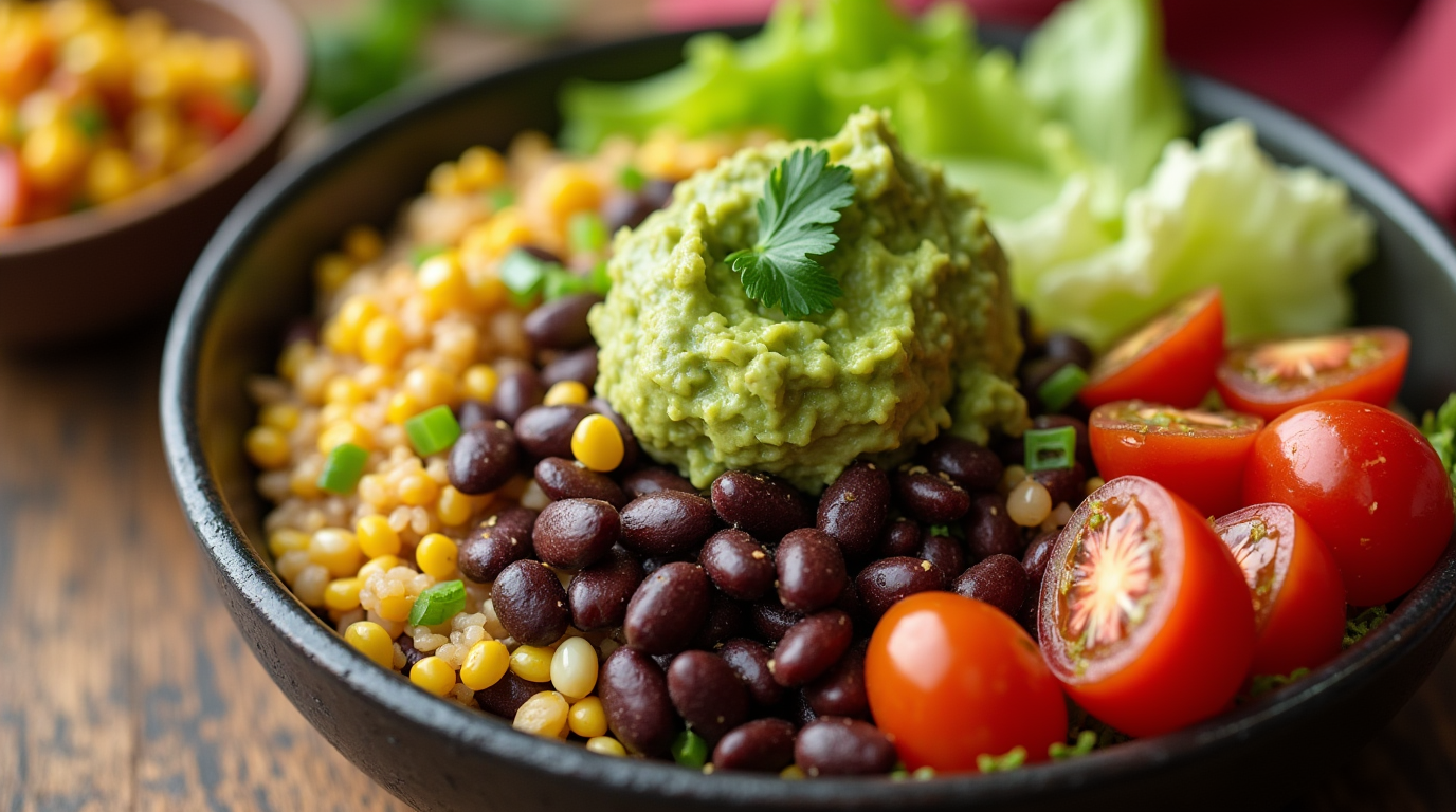 Вегански Бурито Боул