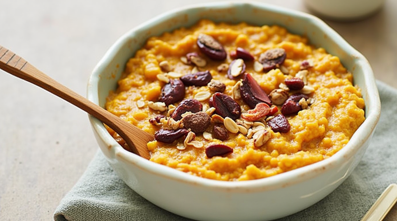 Овес од тиква преку ноќ