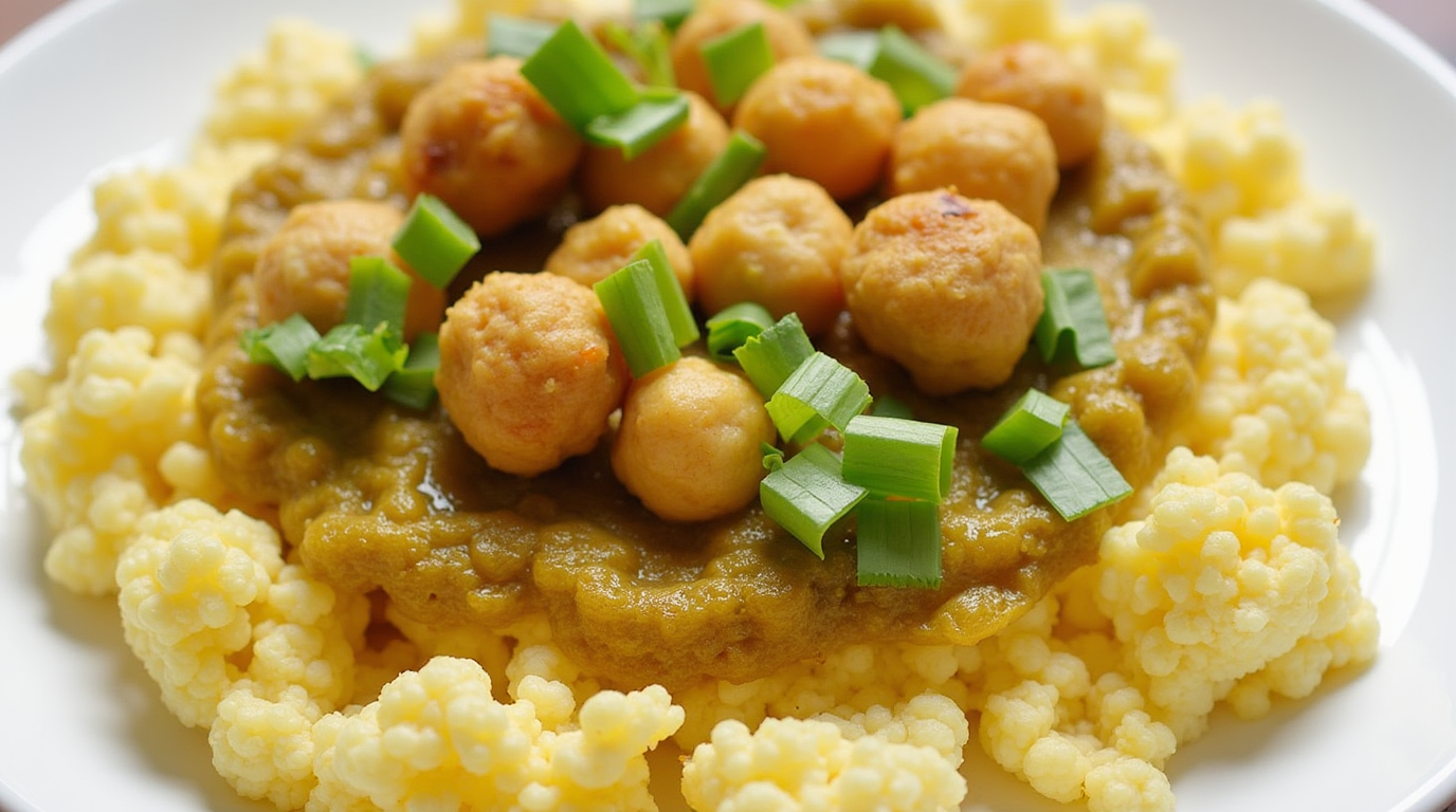 Кари од наут и карфиол