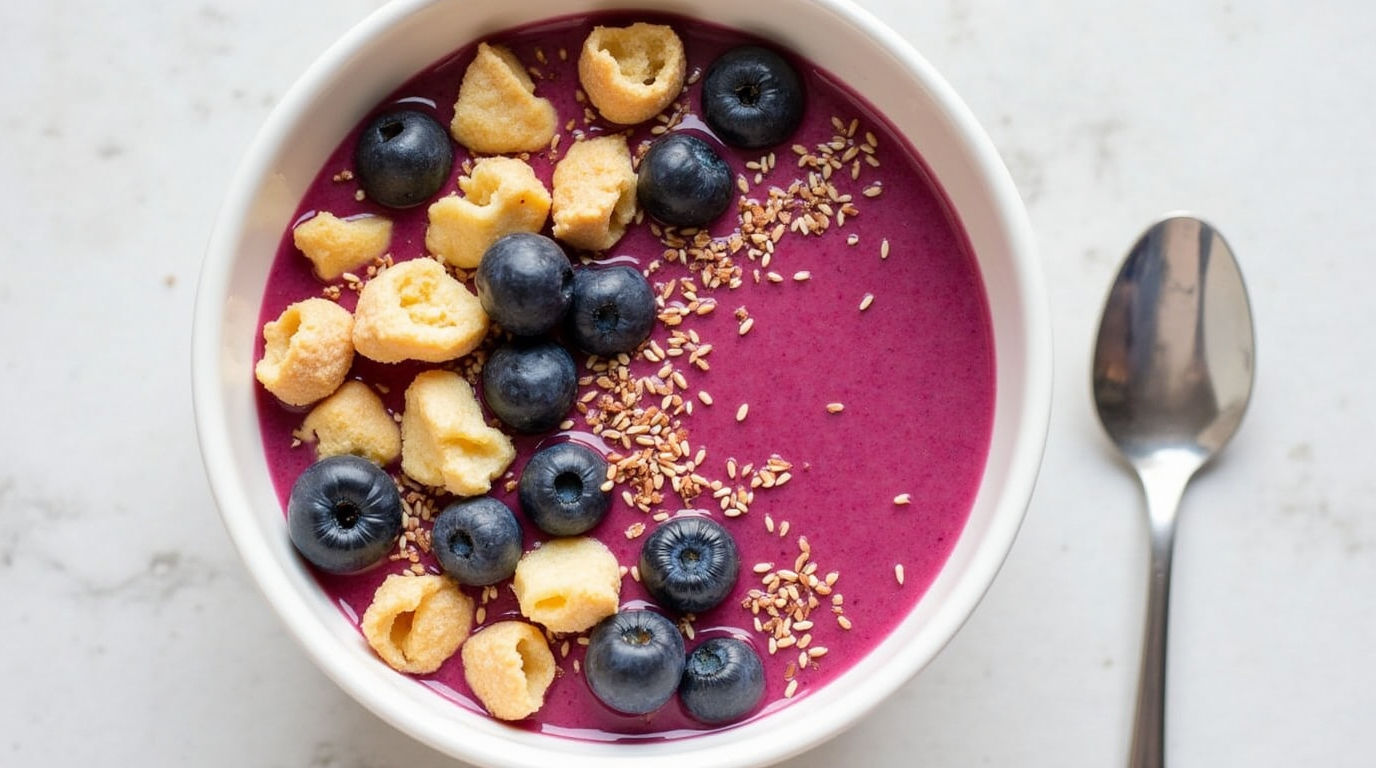 Смути со протеин од бобинки