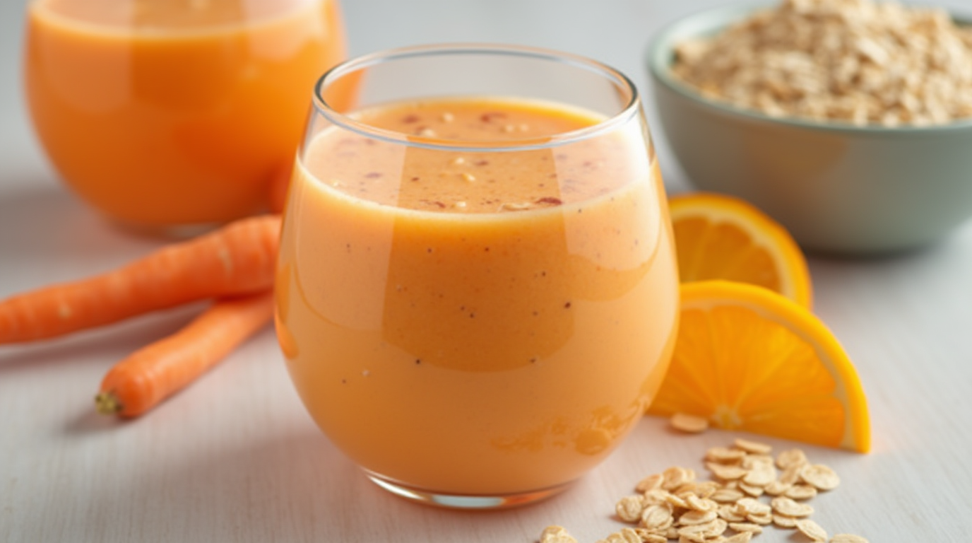 После Тренинг: Смути со Морков и Портокал 