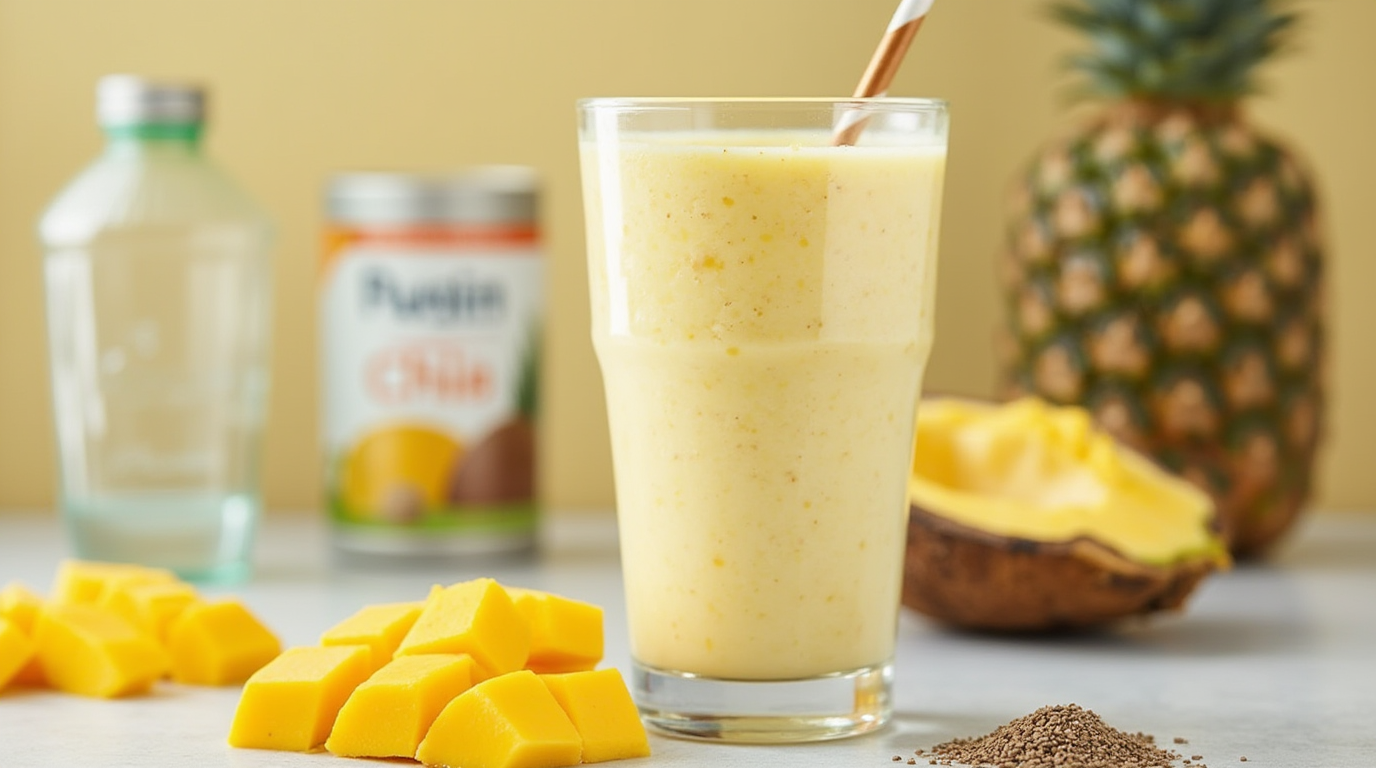 Пред Тренинг: Тропско Смути за Енергија