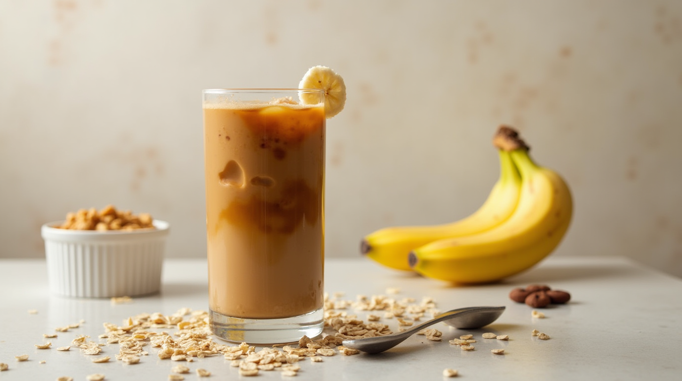 Пред Тренинг: Смути со Банана и Кафе