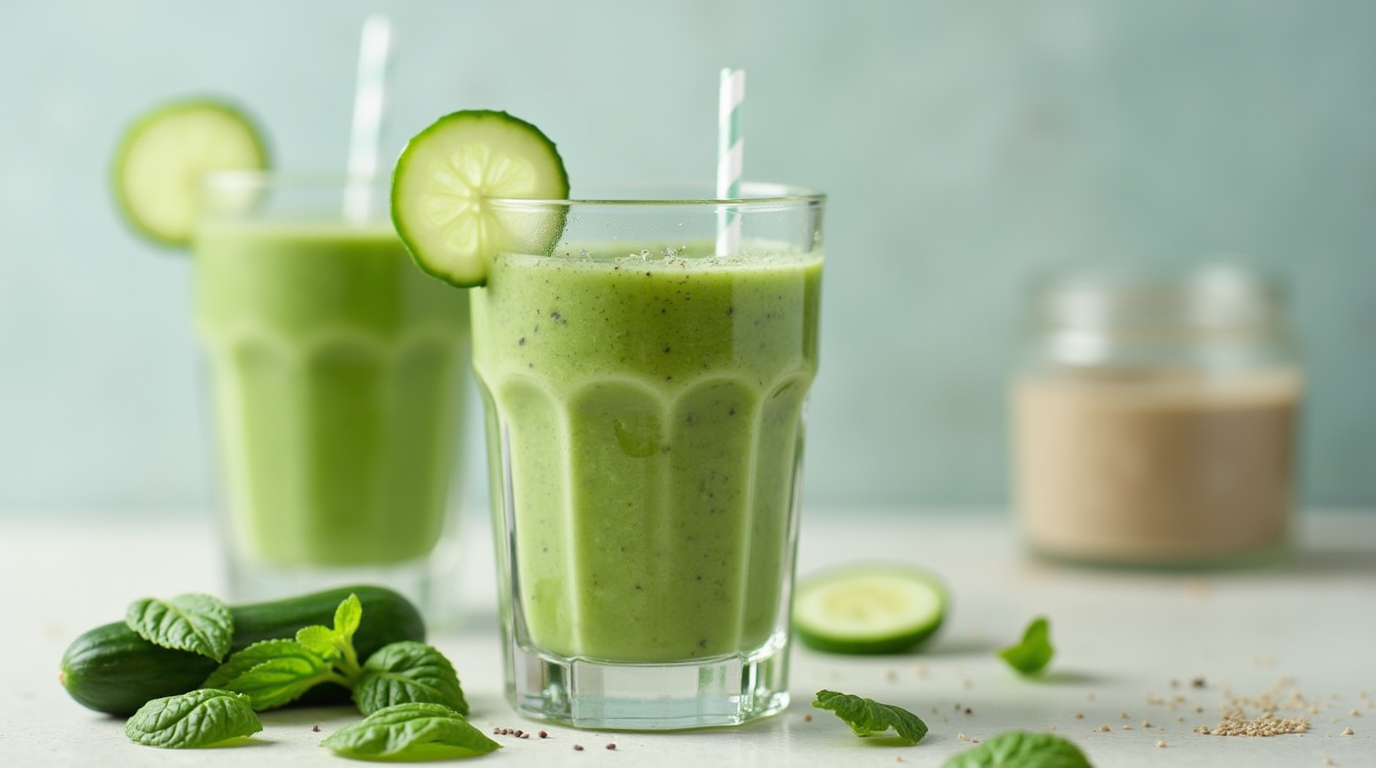 Детокс Смути со Краставица и Нане