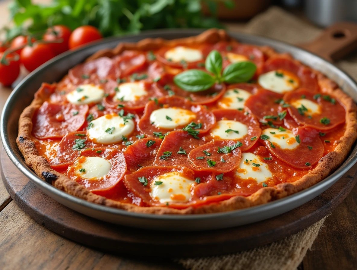 Протеинска домашна пица